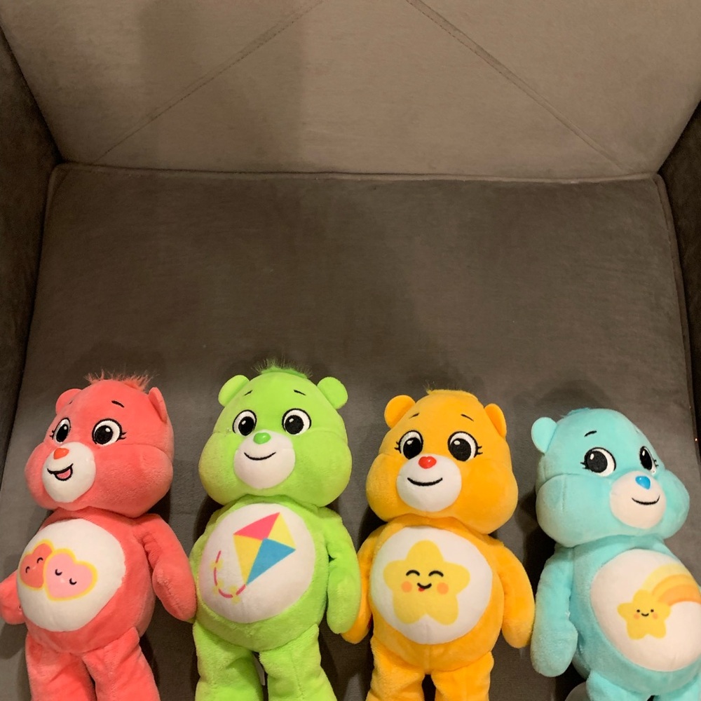 Care Bears: Unlock the Magic series Set of FOUR.  10 inches EUC - Picture 2 of 6